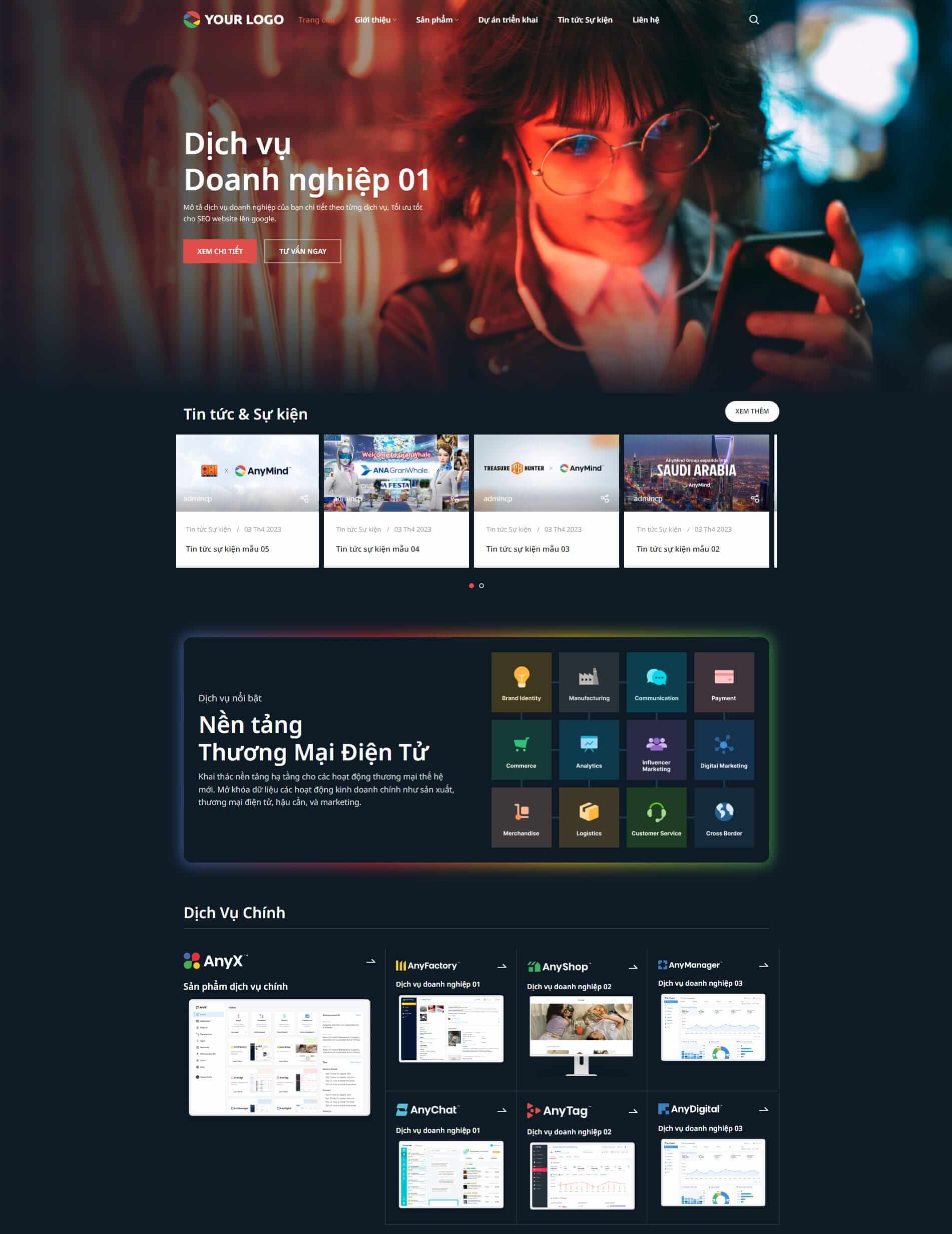 Thiet ke website doanh nghiep dich vu