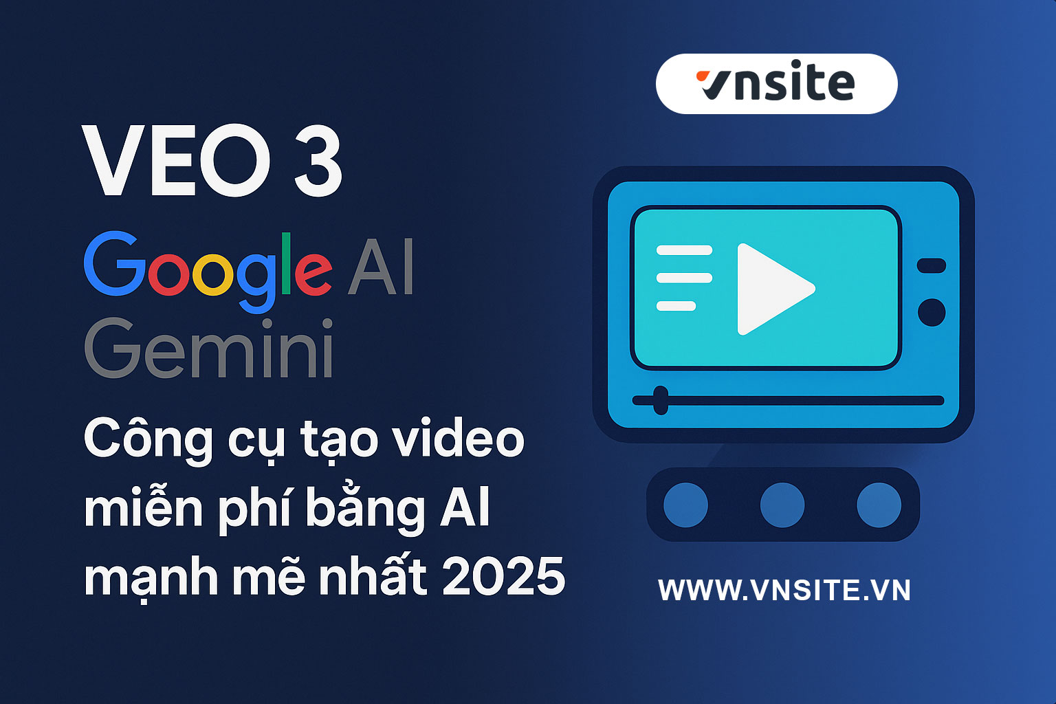 VEO 3 Google AI Gemini gia re