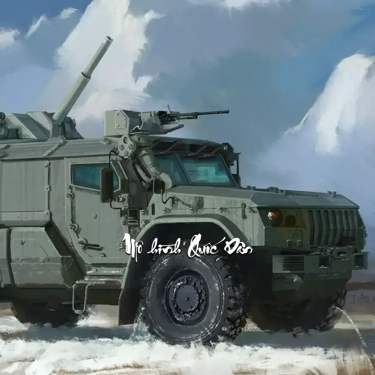 1:35 | RPG Models | Russian Typhoon-VDV 82mm Self-Propelled Mortar 2S41 Drok