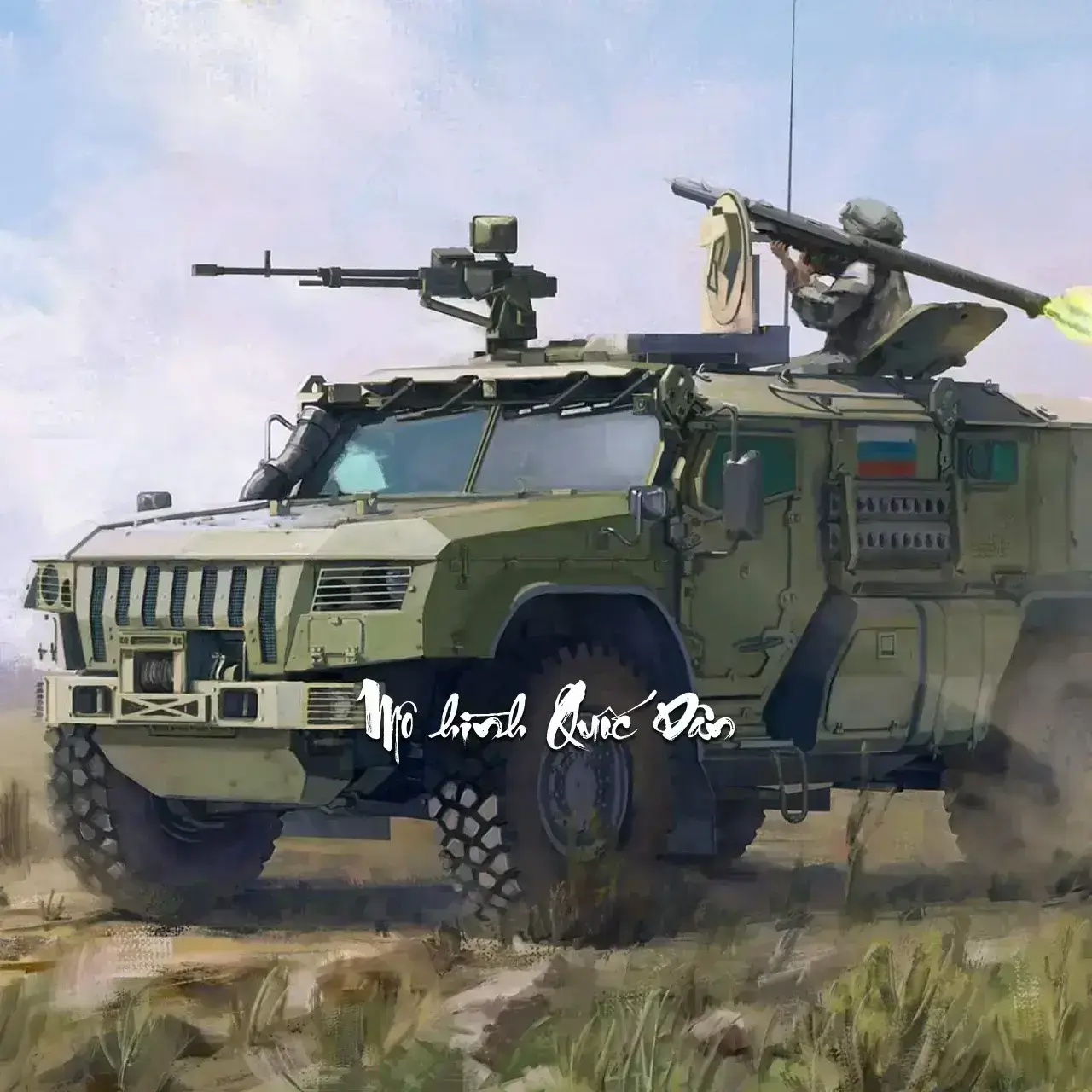 1:35 | RPG Models | Russian K-4386PVO Typhoon-VDV Air Defence Armoured Vehicle