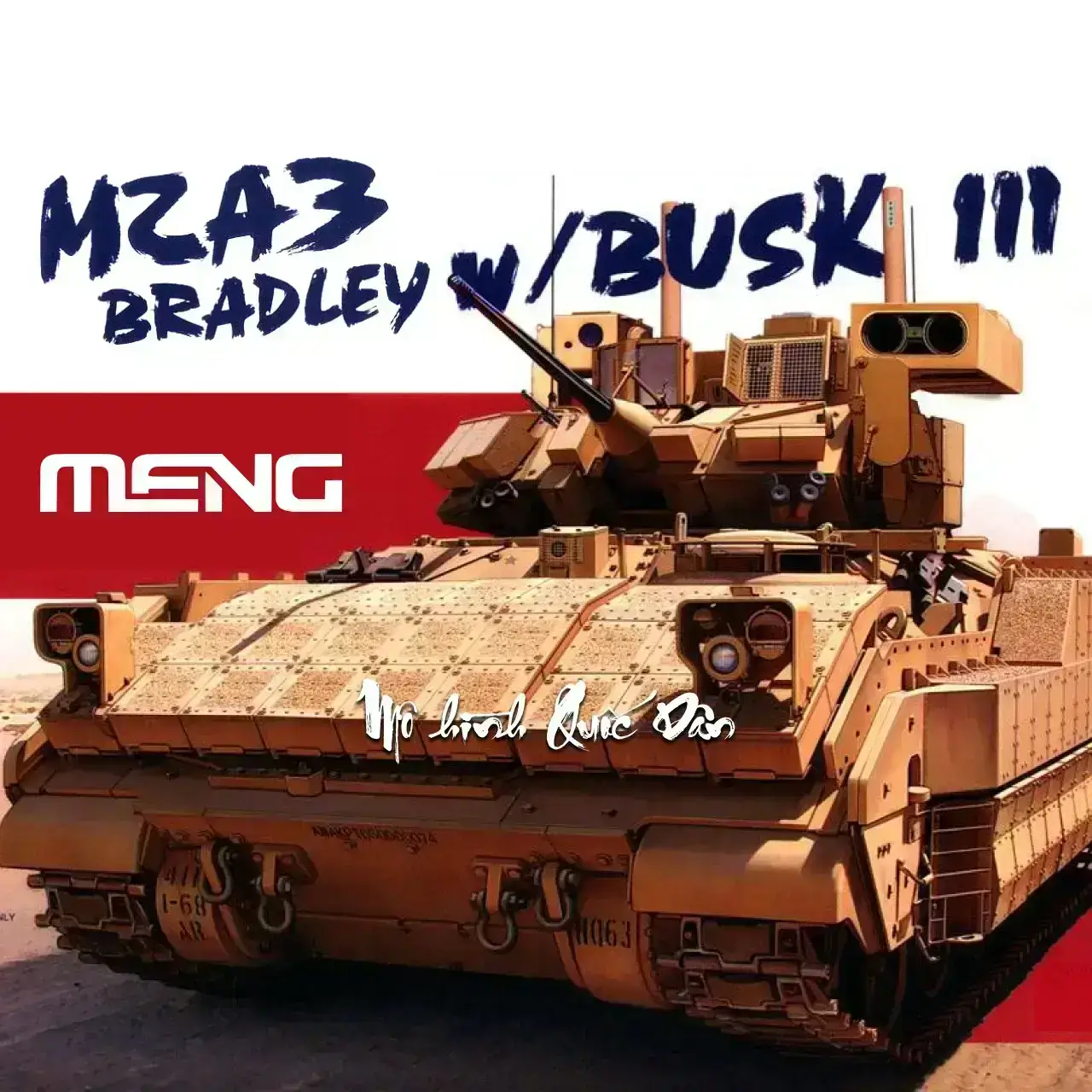 1:35 | MENG | US M2A3 Bradley with BUSK III Infantry Fighting Vehicle