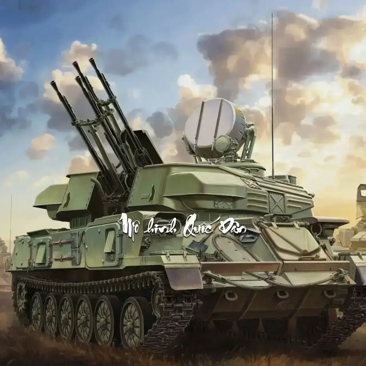 1:35 | MENG | Russian ZSU-23-4 Shilka Self-Propelled Anti Aircraft Gun