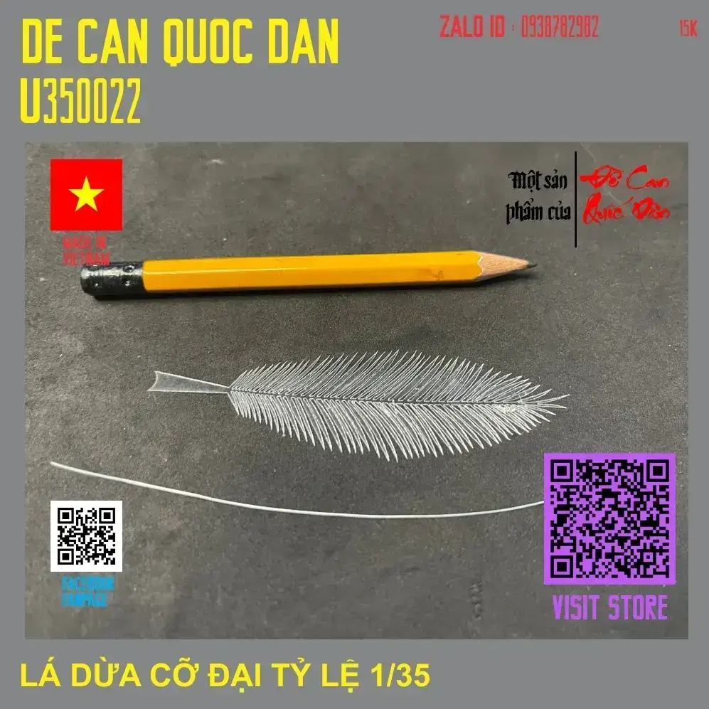 Decal Quốc Dân | 1:35 | LÁ DỪA CỠ ĐẠI