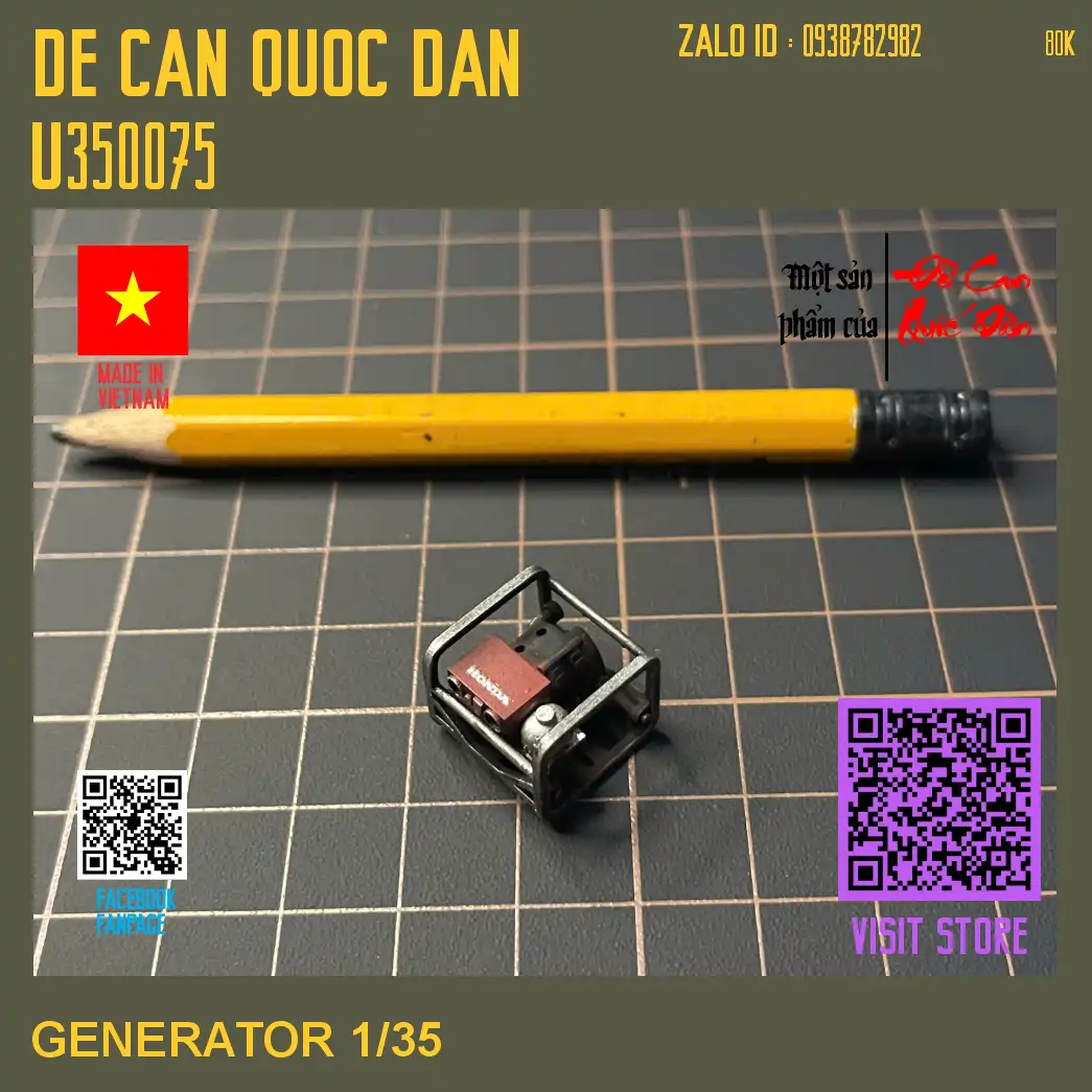 Decal Quốc Dân | 1:35 | VIETNAM WAR GENERATOR