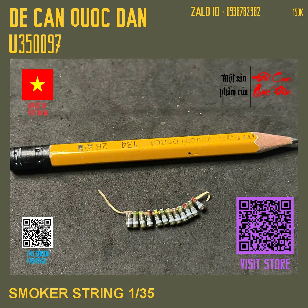 Decal Quốc Dân | 1:35 | SMOKER STRING