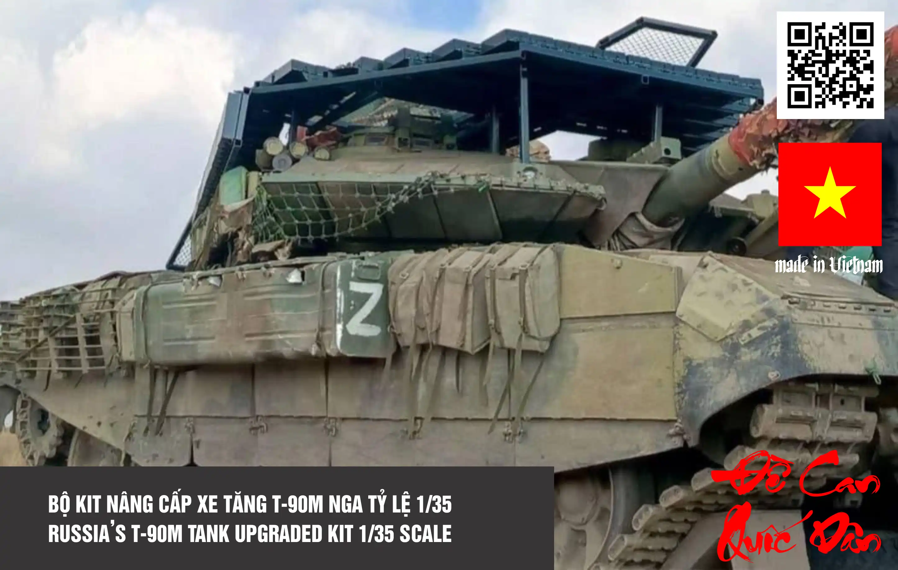 Đề Can Quốc Dân | 1:35 | T-90M MOD 2023 UPGRADE KIT