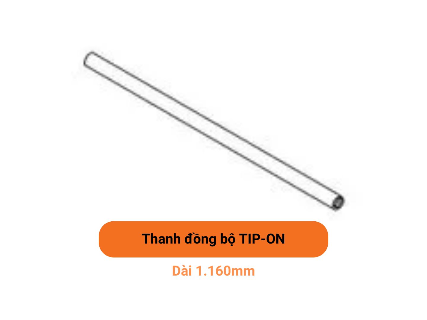 Thanh đồng bộ TIP-ON 1160mm