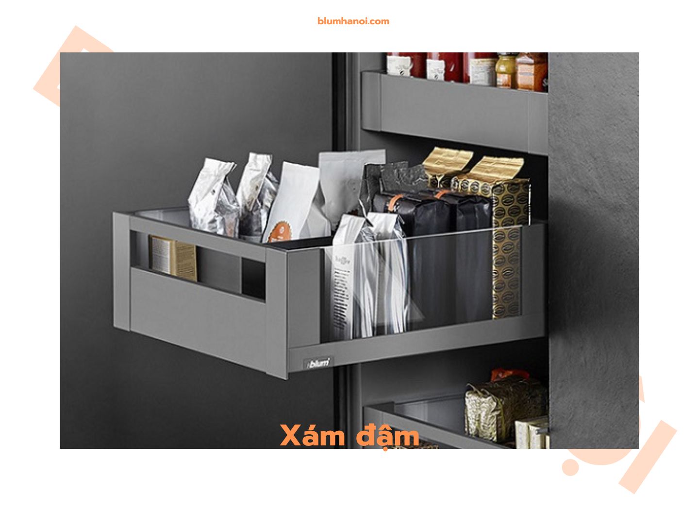 LEGRABOX free IC Xám đậm