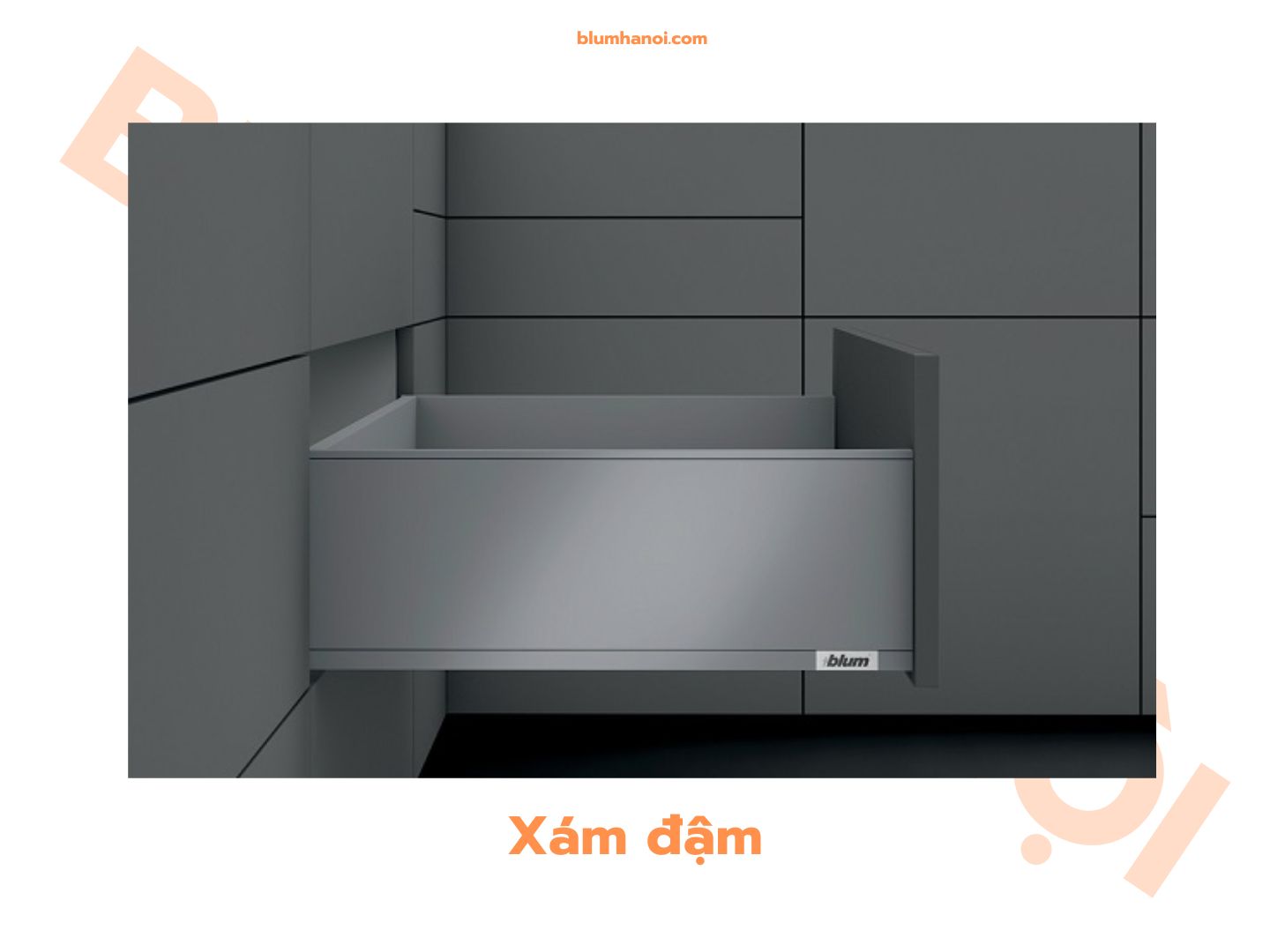 LEGRABOX pure C xám đậm