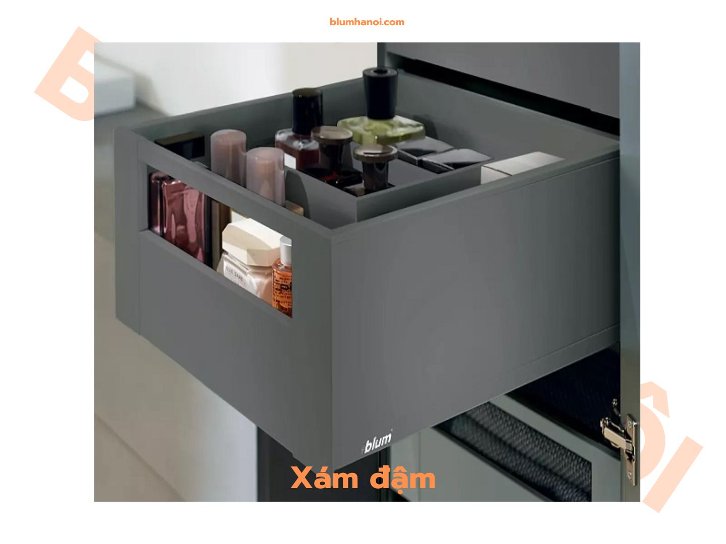 Ray hộp âm LEGRABOX IC xám đậm