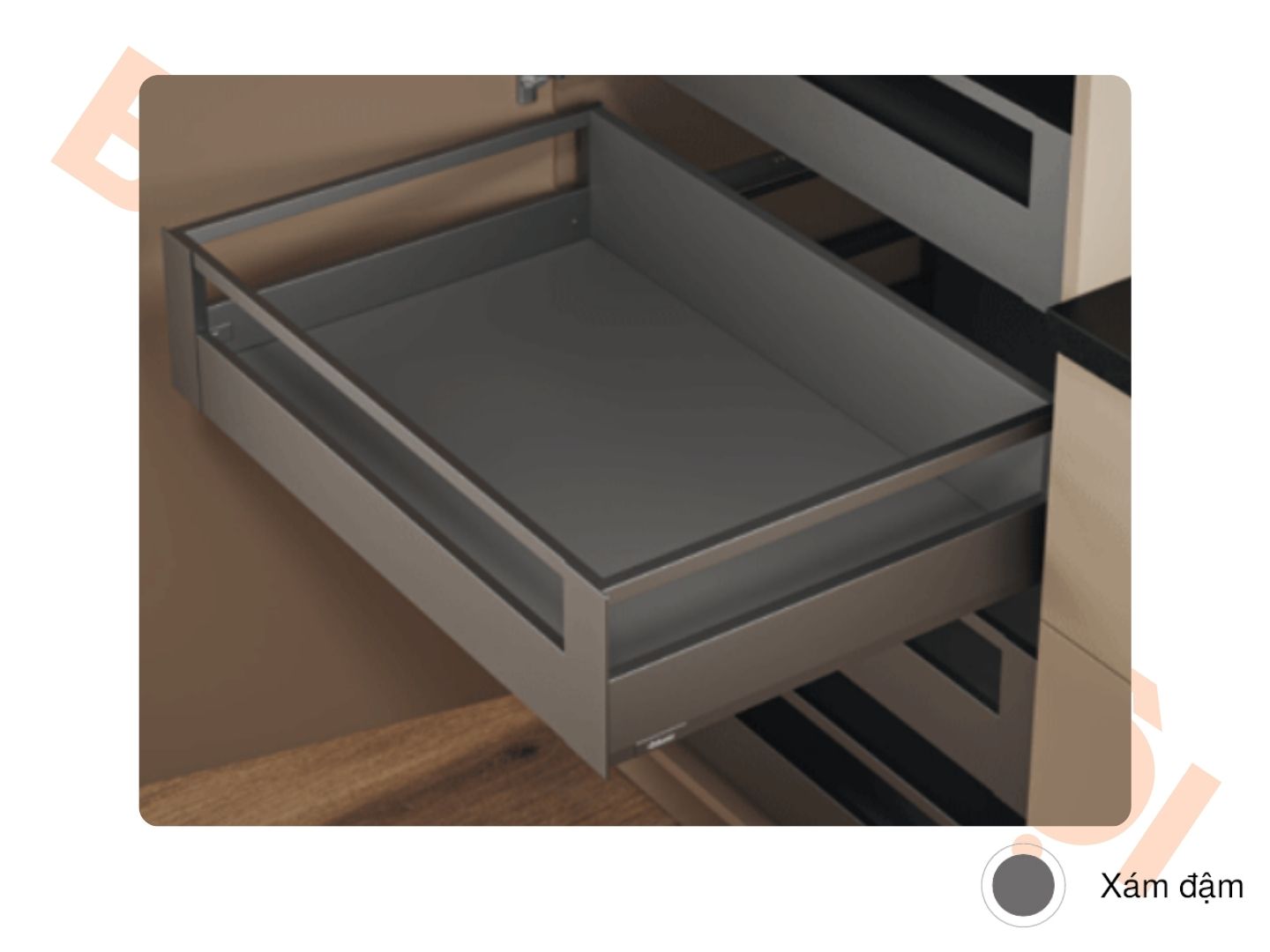 Ray hộp MERIVOBOX IR2 E xám đậm