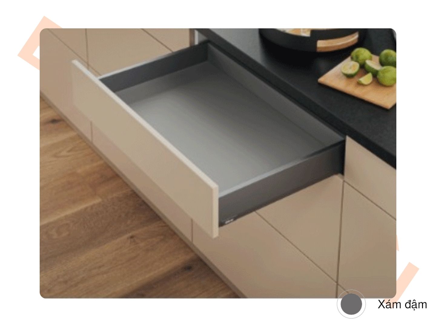 Ray hộp MERIVOBOX R1 xám đậm