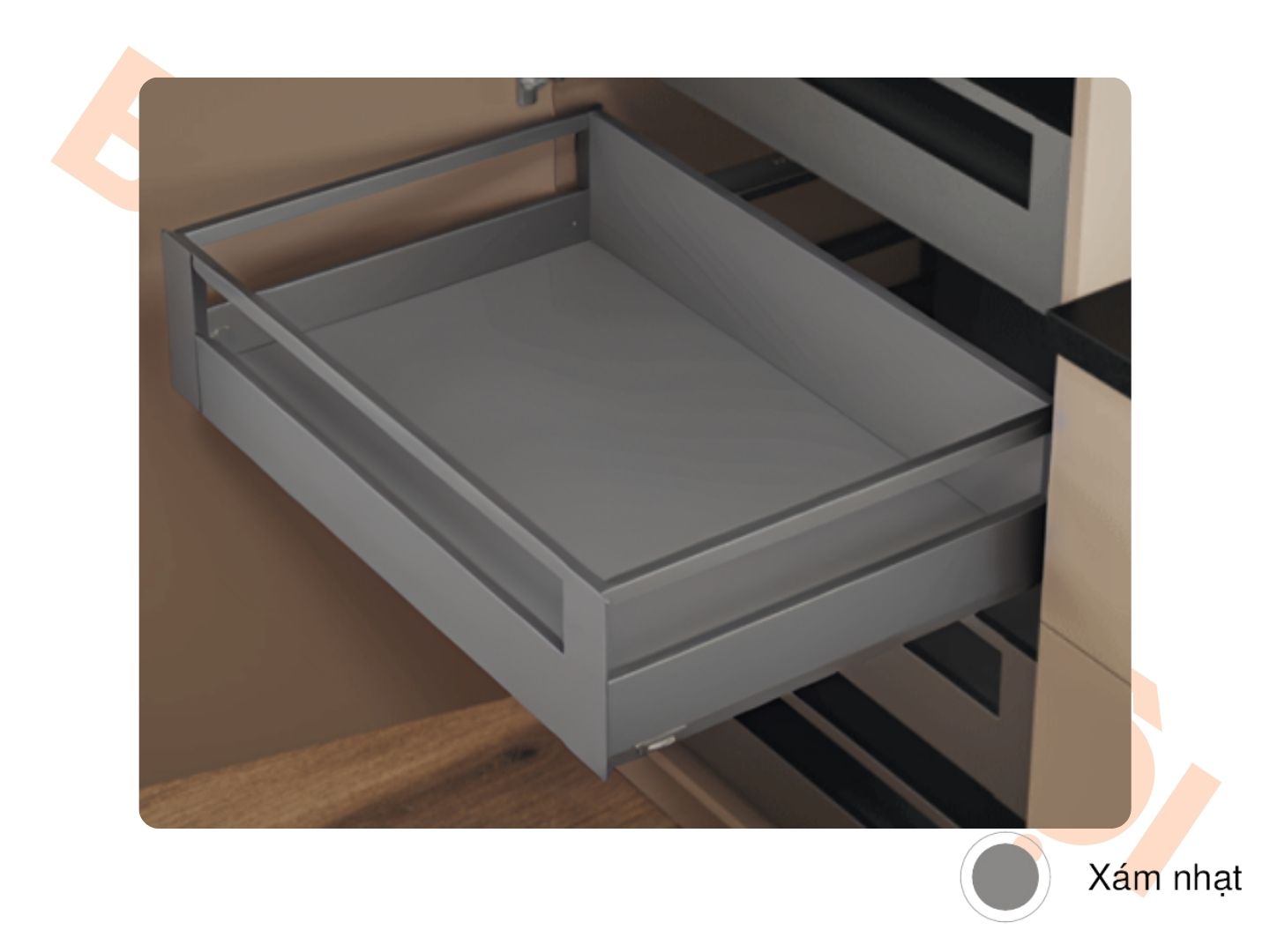Ray hộp MERIVOBOX IR2 E xám nhạt
