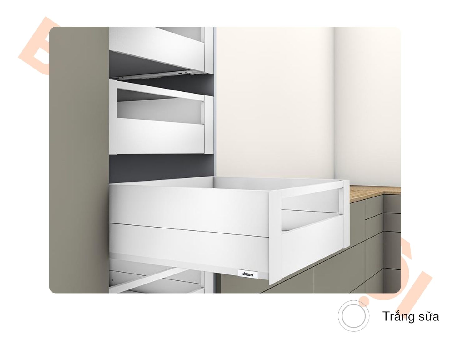 Ray hộp MERIVOBOX R2 trắng sữa