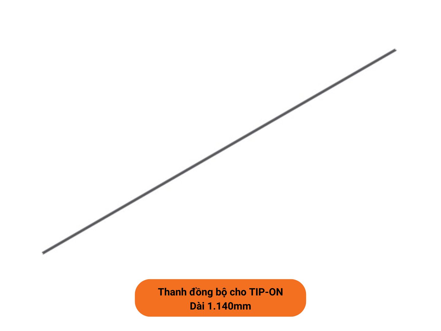 Thanh đồng bộ 1140mm