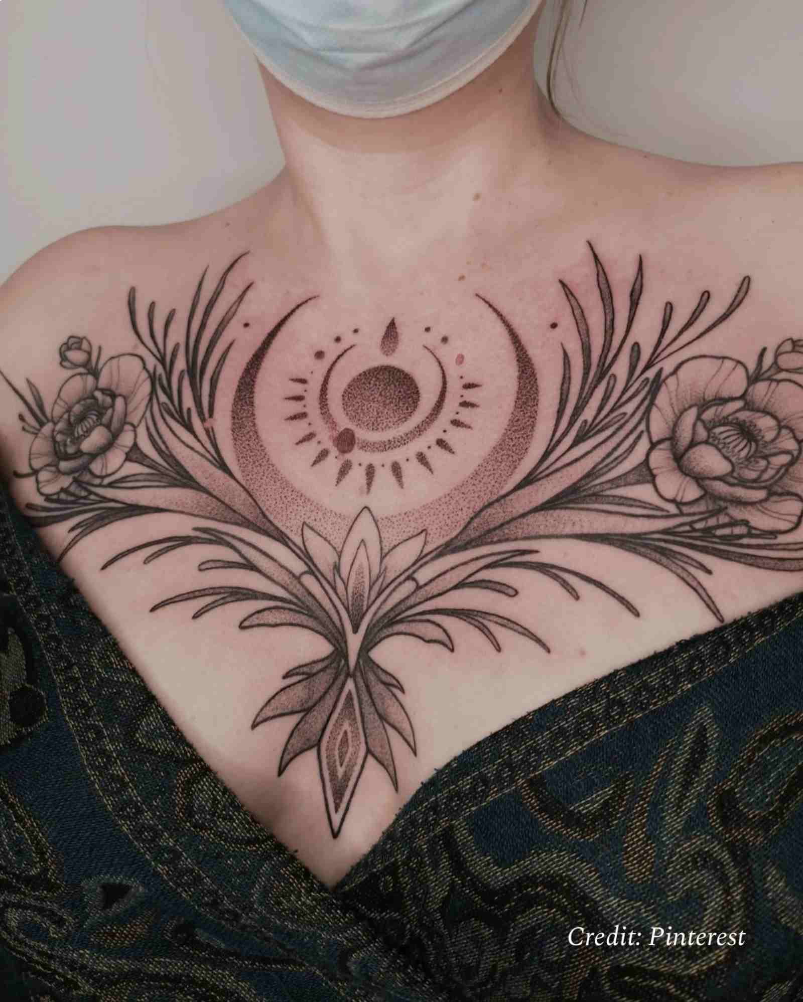 Tattoos for the Chest for Females: Best Design Ideas