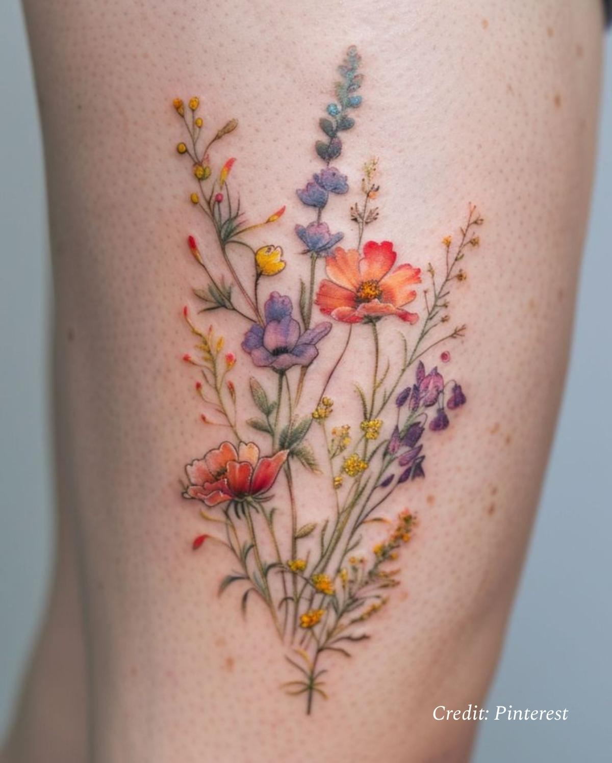 Small Flower Tattoos: Cute and Simple Design Ideas Small Flower Tattoos: Cute and Simple Design Ideas