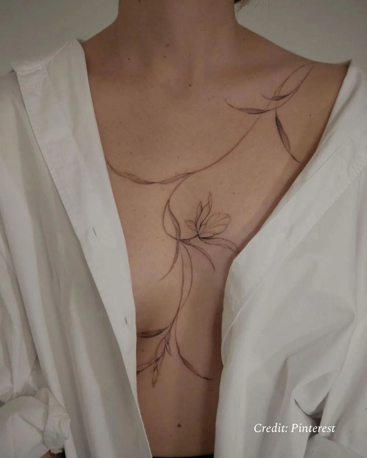 Sternum Tattoo: Stylish Designs, Meanings and Ideas Sternum Tattoo: Stylish Designs, Meanings and Ideas