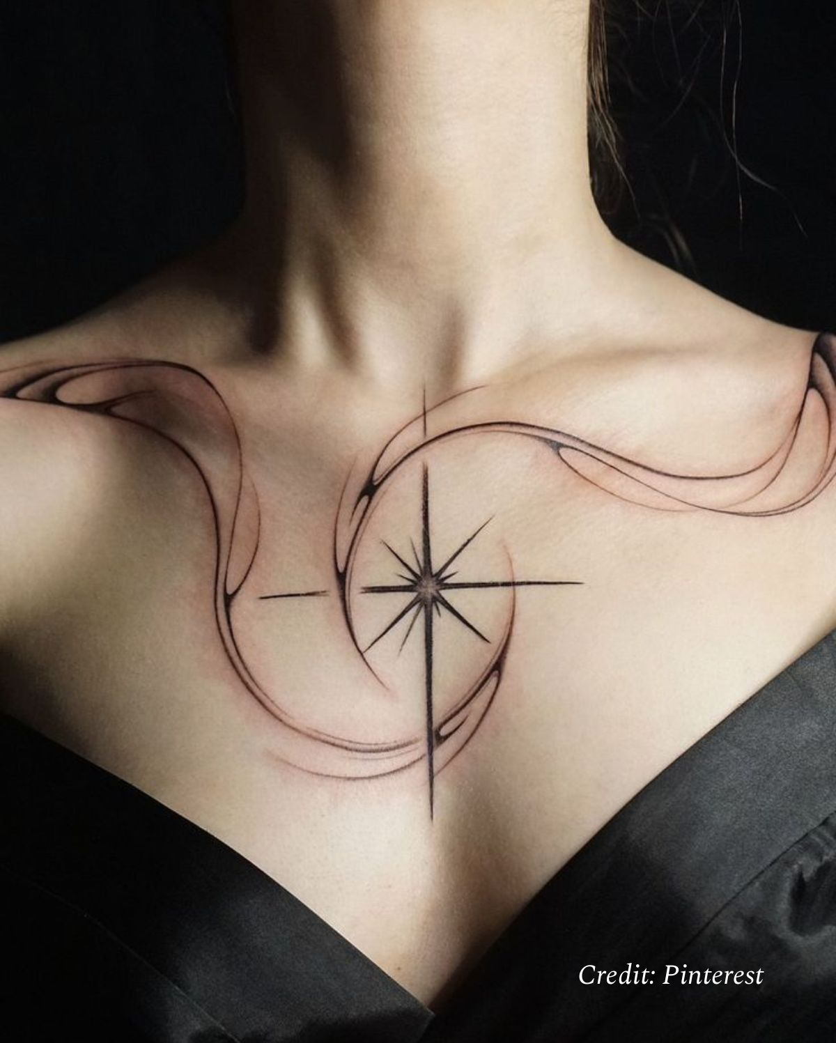 Sternum Tattoo: Stylish Designs, Meanings and Ideas