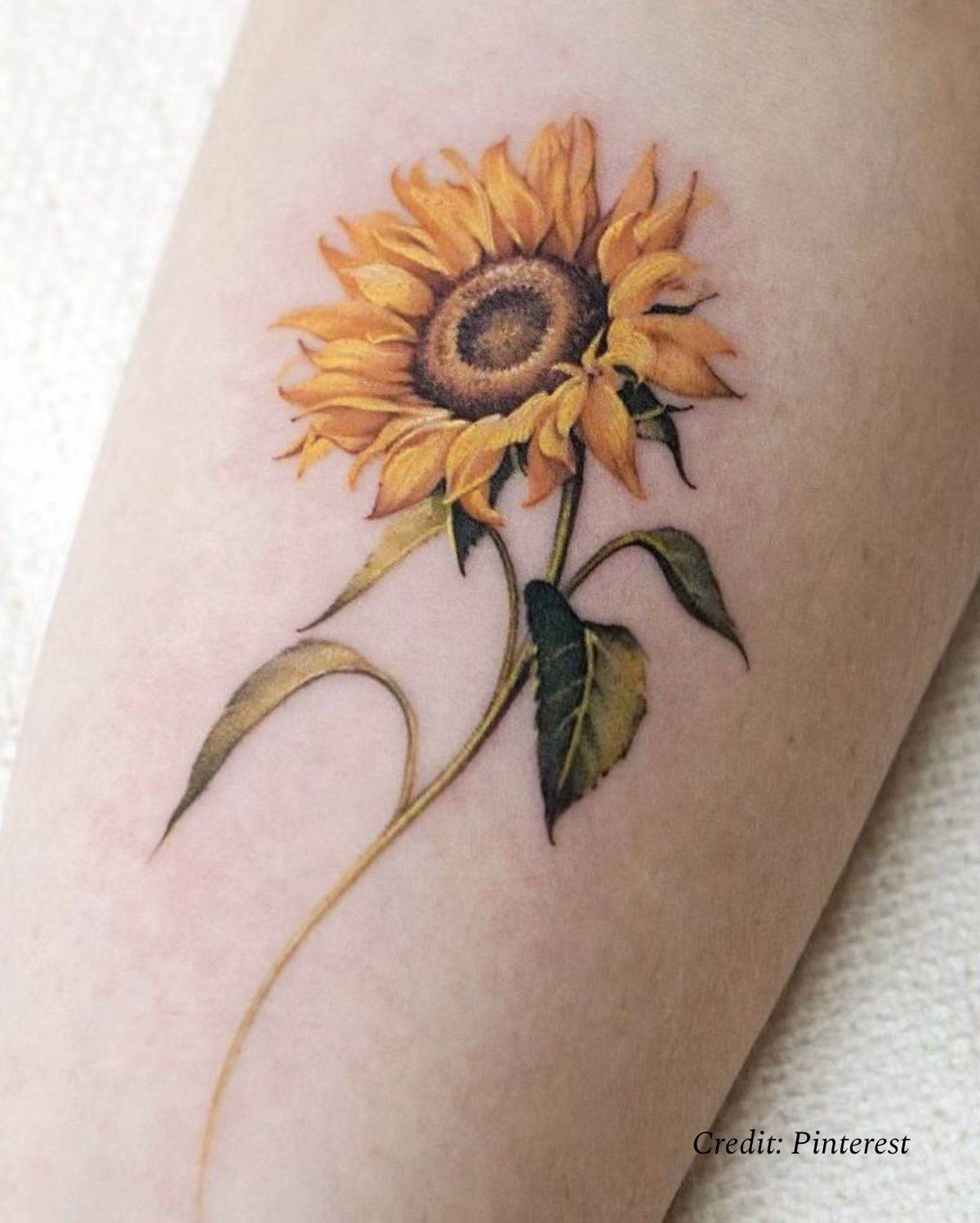 Sunflower Tattoo Meaning and Inspiring Design Ideas Sunflower Tattoo Meaning and Inspiring Design Ideas