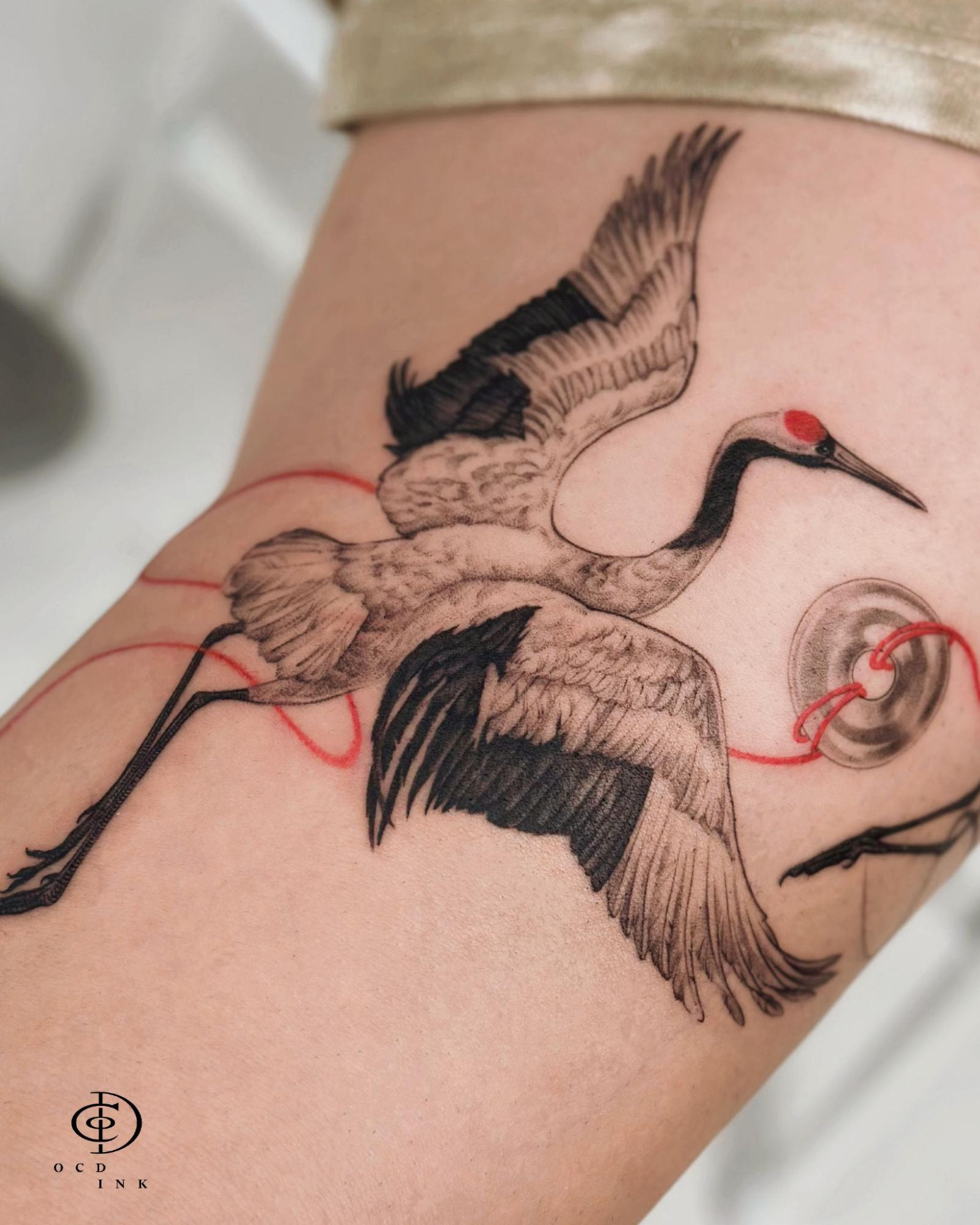 9 Meaningful Vietnamese Traditional Tattoo Ideas & Their Origins in 2026 crane tattoo