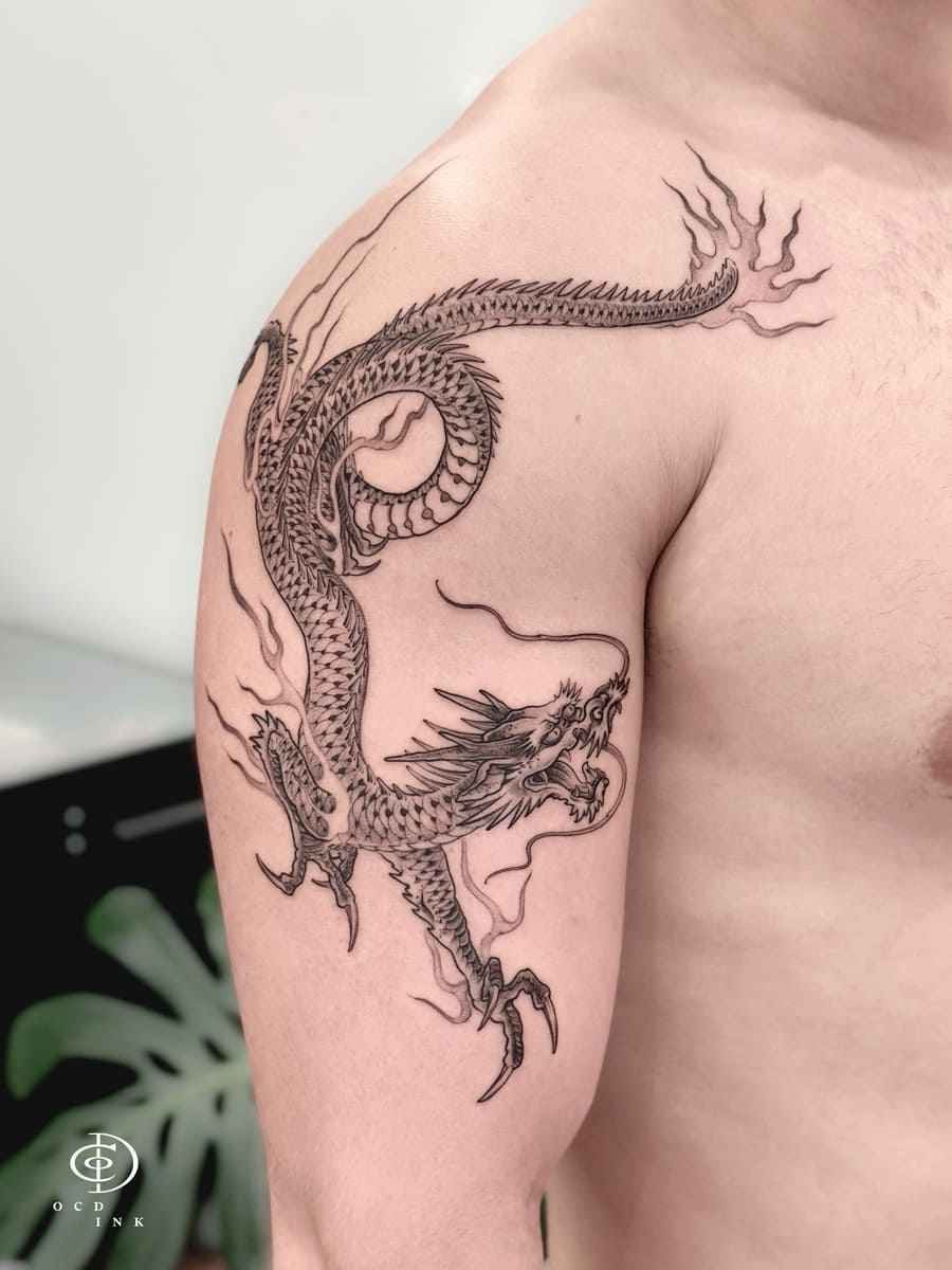 dragon tattoo