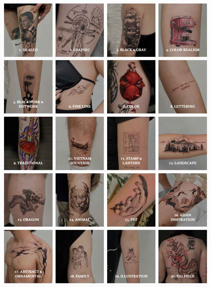 tattoo gallery