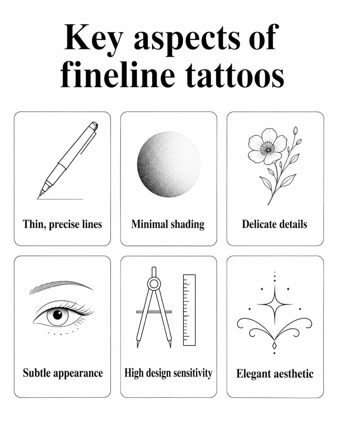 fineline tattoo key aspects