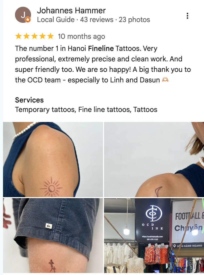Fine Line fineline tattoo review