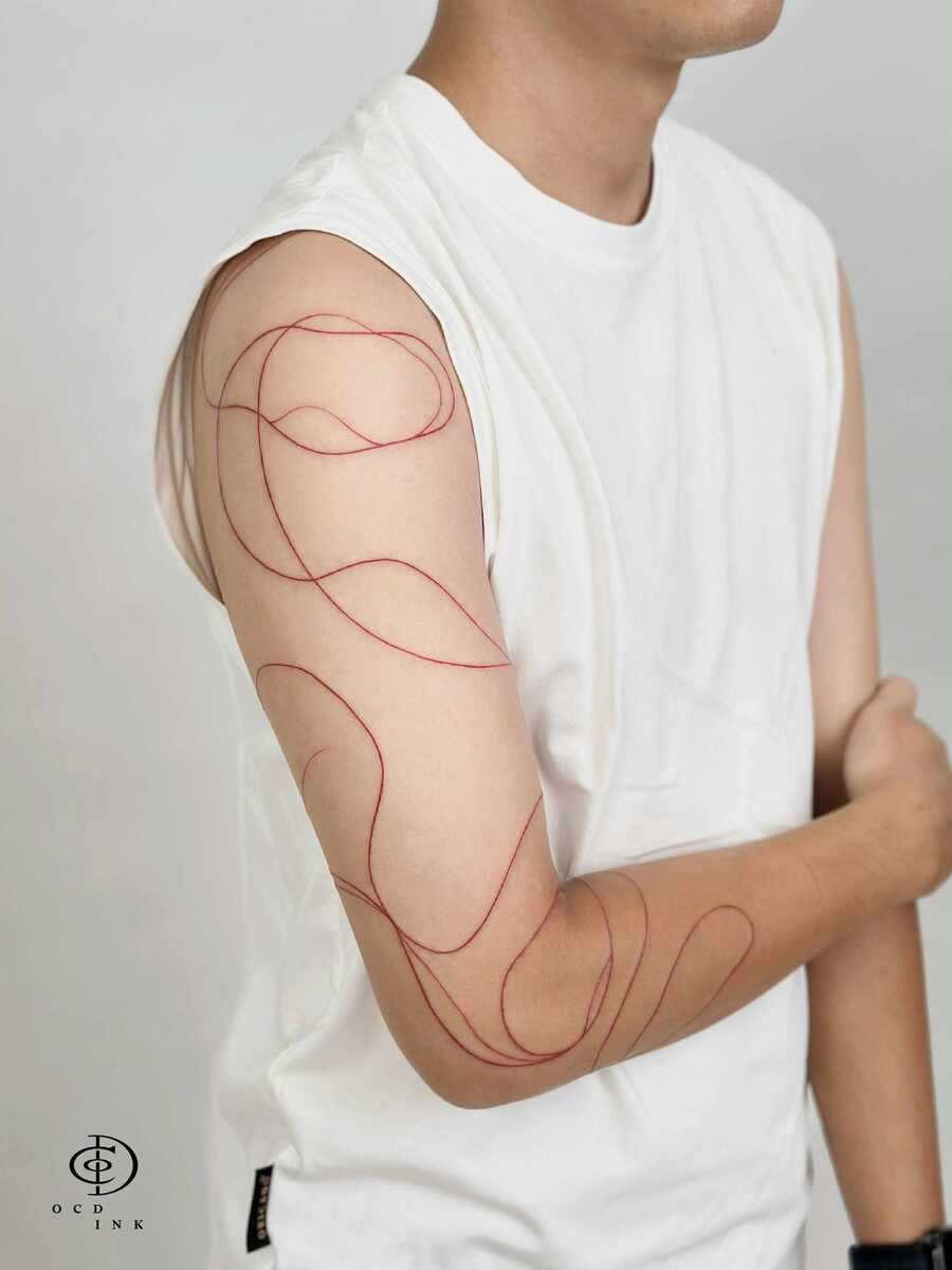 ABSTRACT abstract tattoo