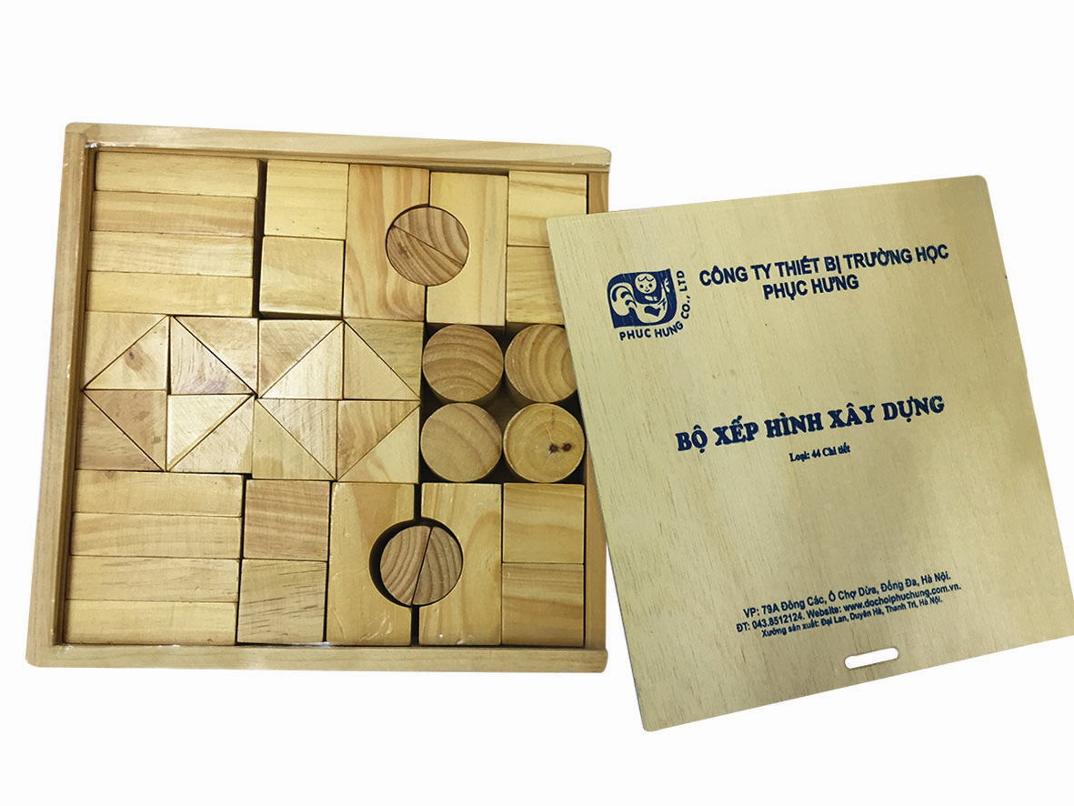 Xếp hình xây dựng 44 chi tiết