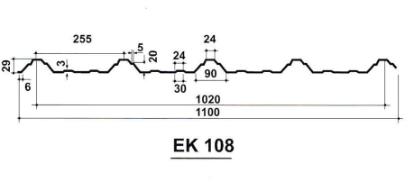Tôn SUNTEK EK106 EK108