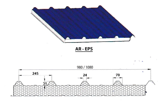 Tôn AUSTNAM PANEL AR-EPS / AP-EPS