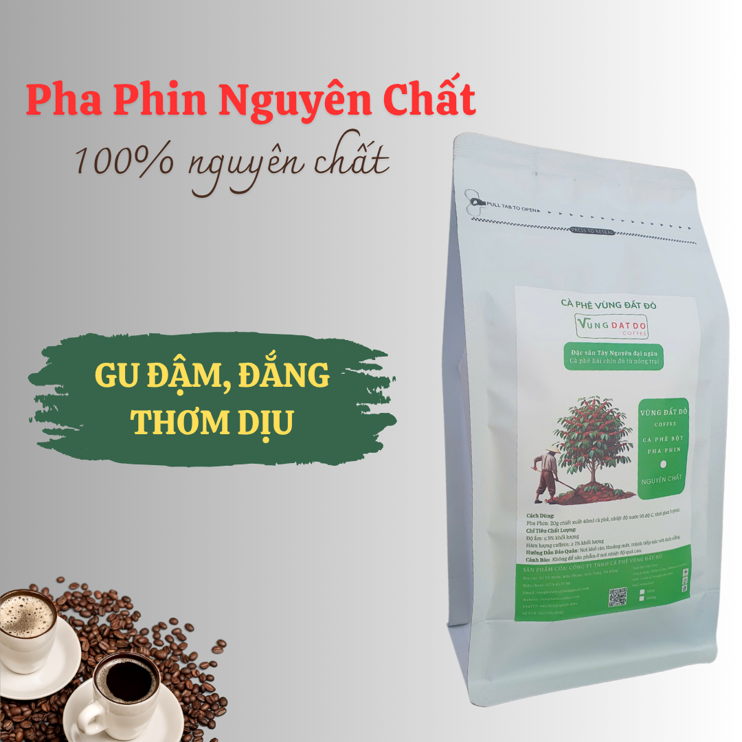Cà Phê Bột Pha Phin