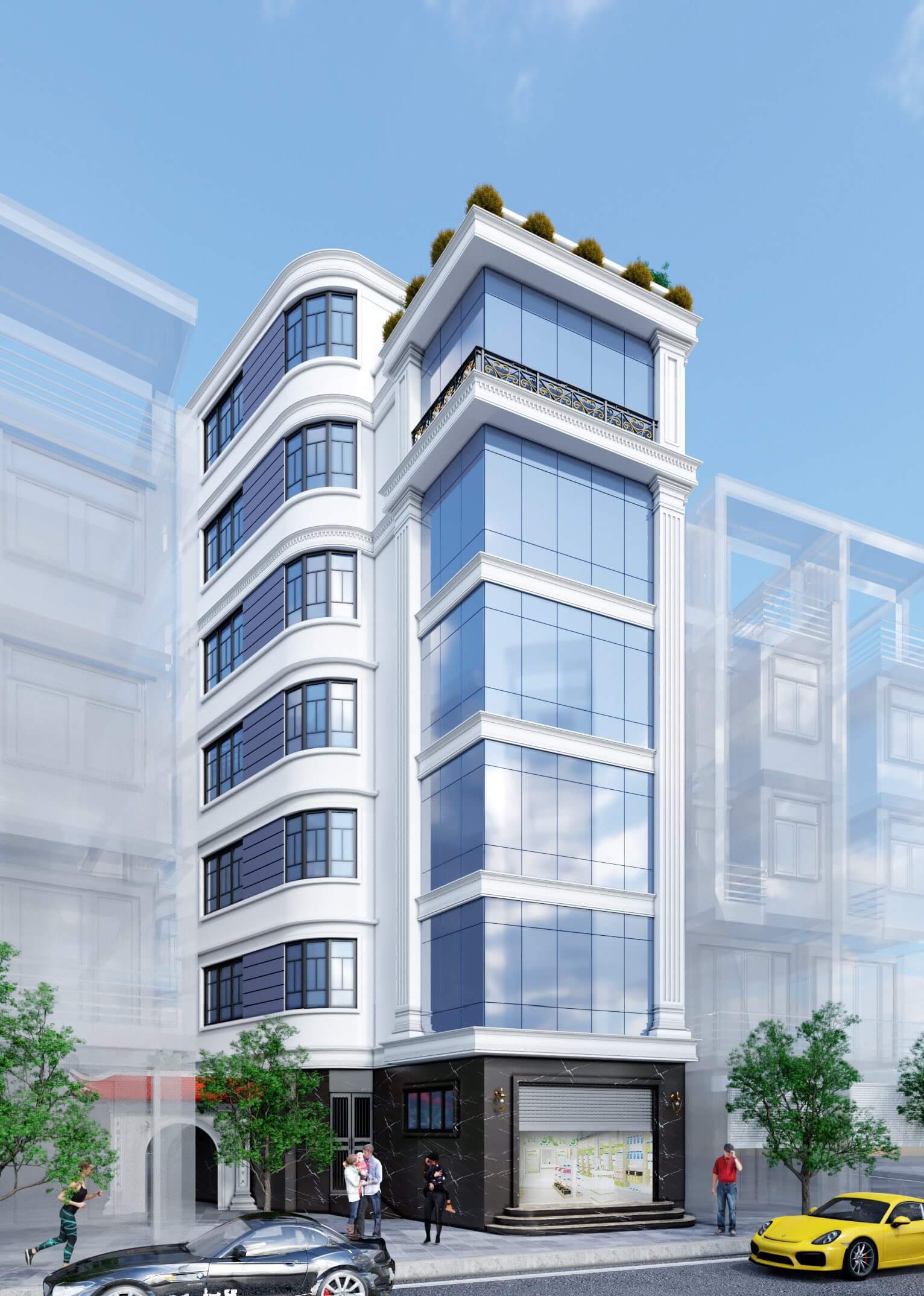 Thiết kế Thi công trọn gói Nhà phố