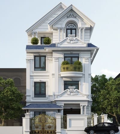 Thiết kế Thi công xây mới Biệt thự nhà phố tại Hà Nội