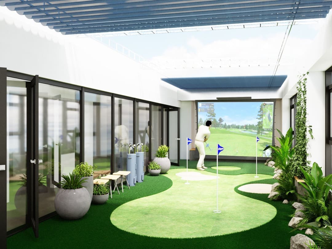 Thiết kế thi công Phòng tập golf
