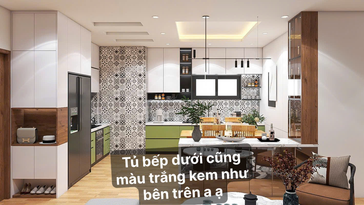 Sửa lại Khu bếp cũ và cái Kết...