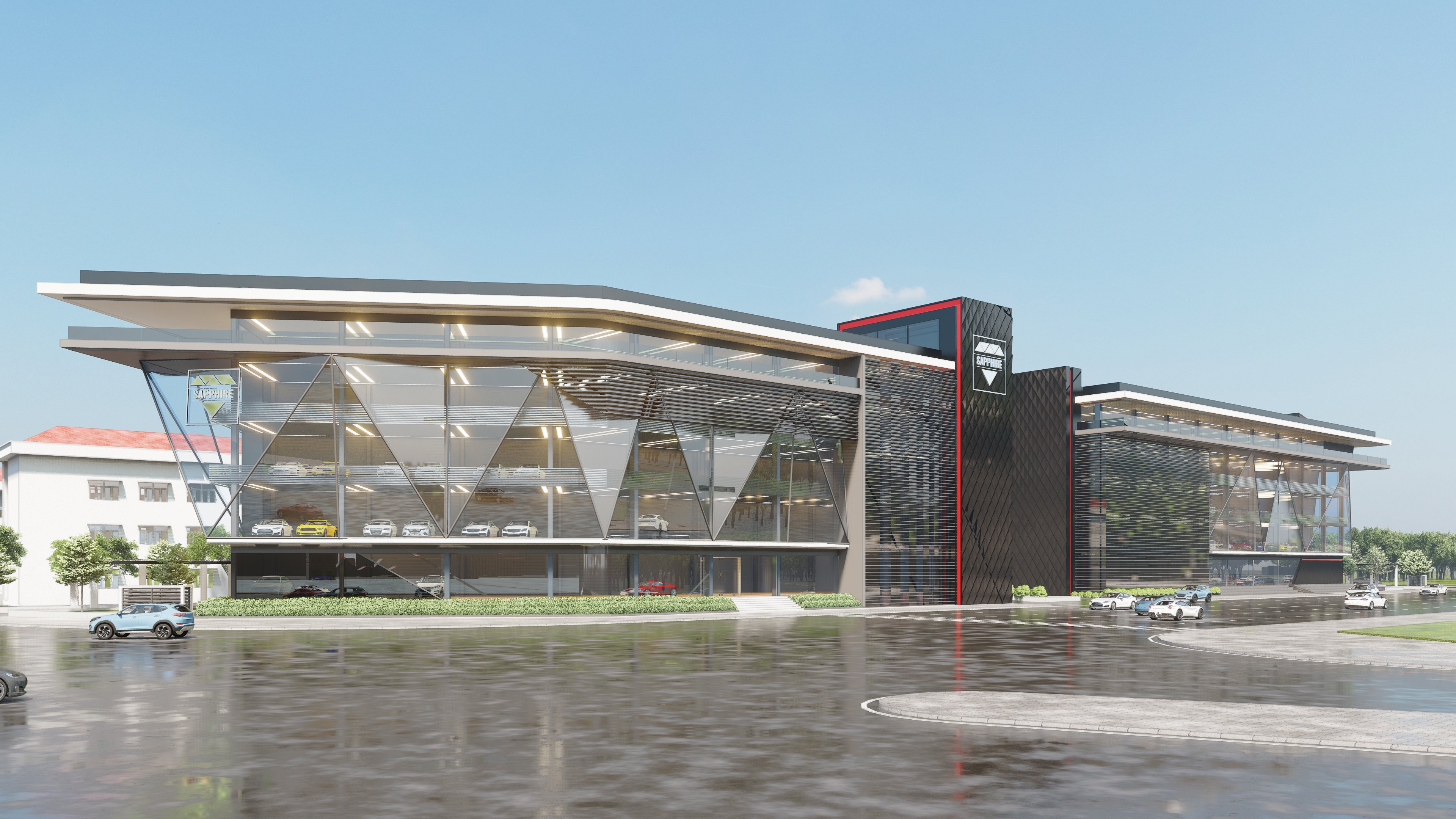 Thiết kế Showroom Tập đoàn Sapphire