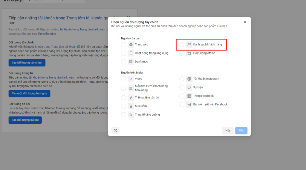 Các phong cách target khi chạy quảng cáo Facebook ads