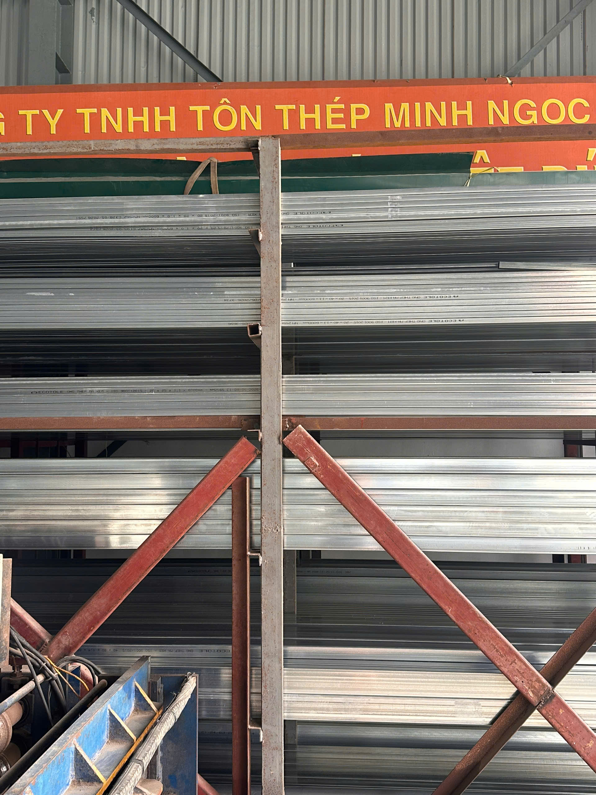Thép hộp mạ kẽm nhúng nóng chất lượng cao