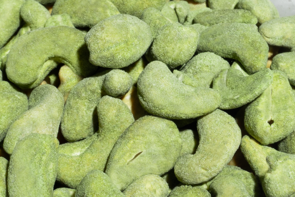 Organic Roasted Wasabi Cashew Nuts