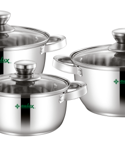 Bộ nồi 3 đáy inox 201-AP-6809