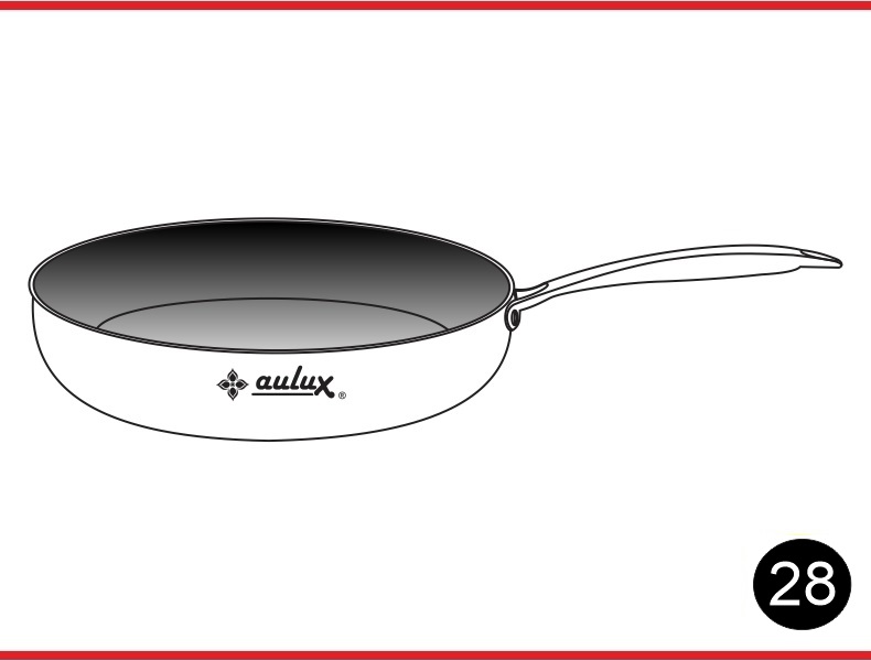 Chảo chống dính 3 lớp, inox 304 ALB series