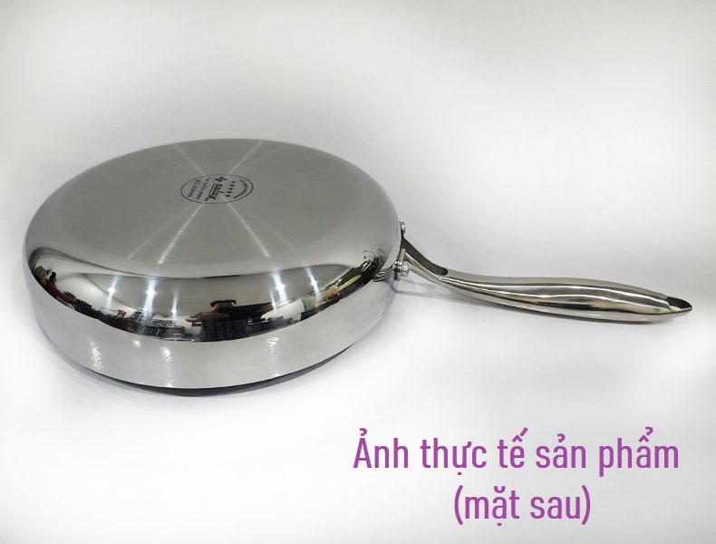 Chảo tự thân 3 lớp cao cấp, inox 304