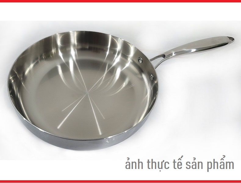Chảo tự thân 3 lớp cao cấp, inox 304