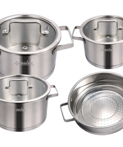 Bộ nồi inox cao cấp 5 đáy Aulux AP-6819