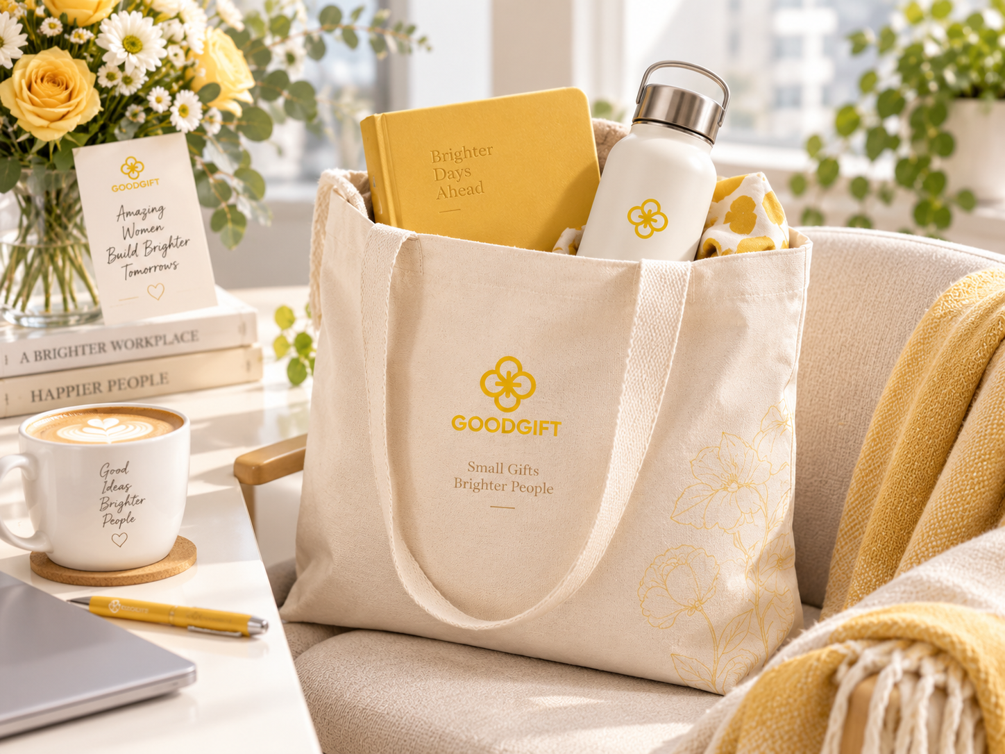 Túi vải canvas quà tặng nhân viên nữ Good Gift