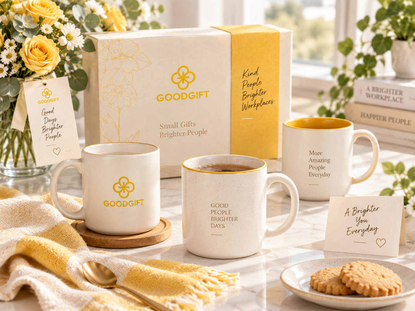 Cốc sứ quà tặng doanh nghiệp Good Gift