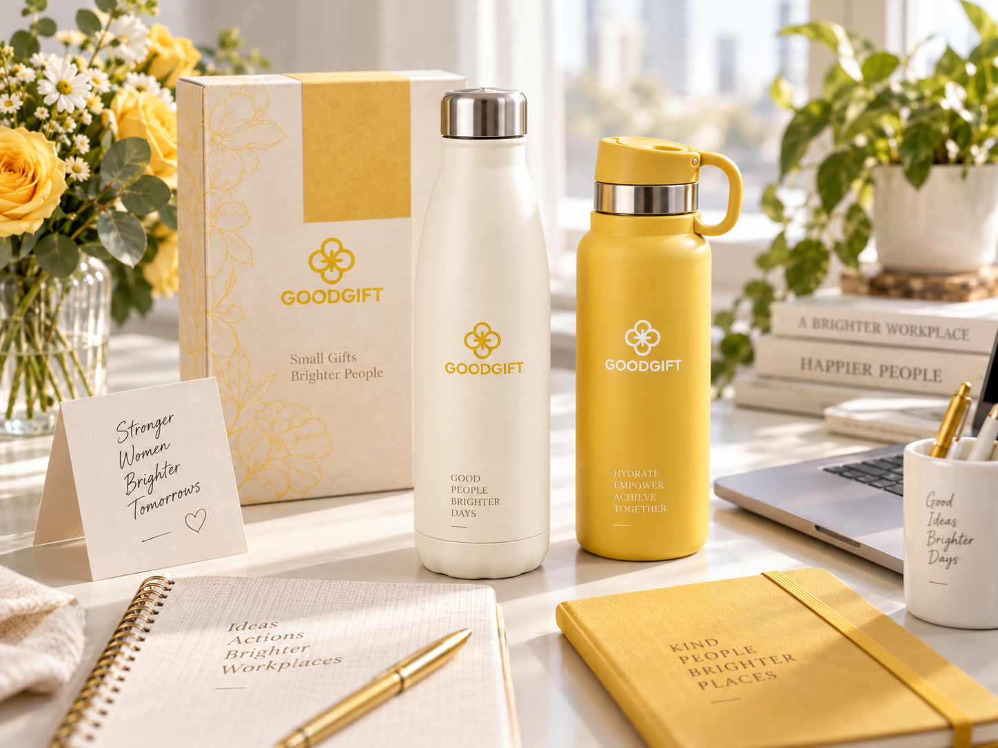 Bình giữ nhiệt quà tặng nhân viên nữ Good Gift
